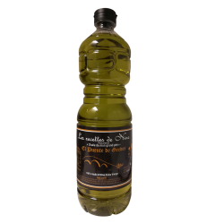 bouteille plastique de 1 litre, Huile d'olives extra-vierge naturelle