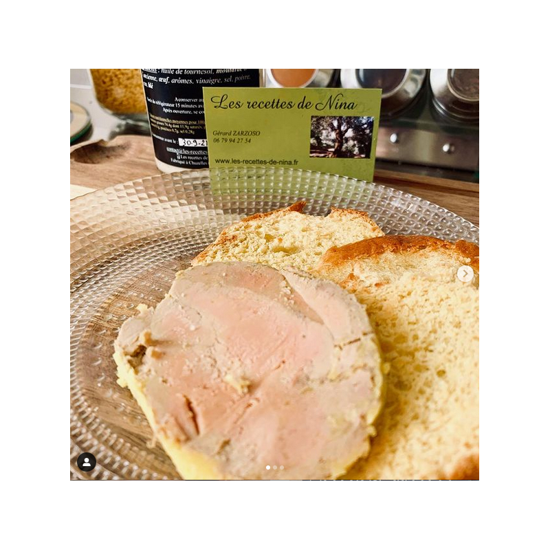 Foie gras mi-cuit à l'Armagnac 250g