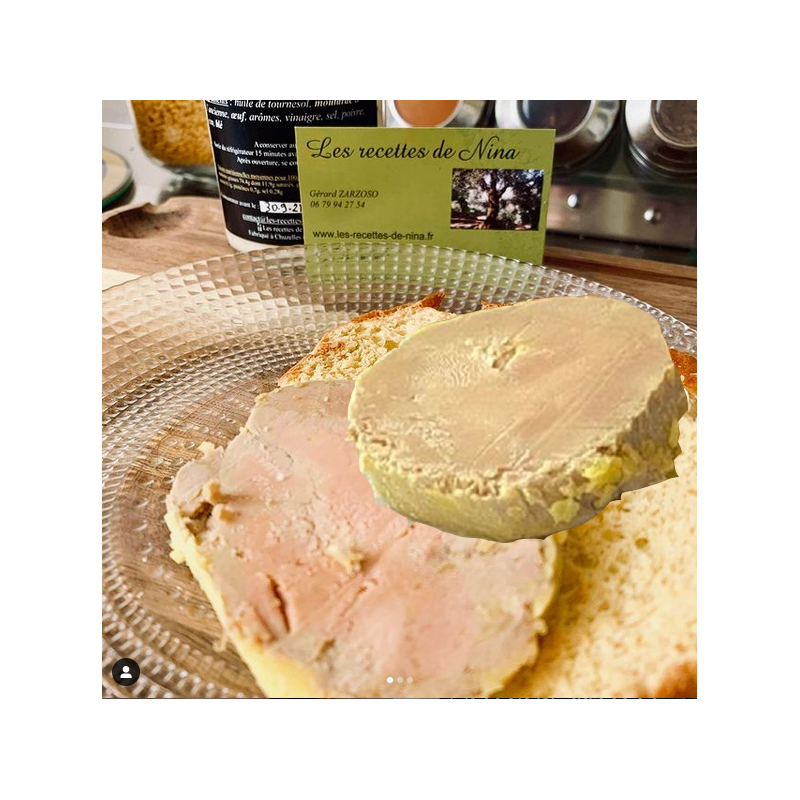Foie gras mi-cuit à l'Armagnac 500g